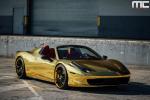 Ferrari 458 Spider by MC Customs on Vellano Wheels 2014 года